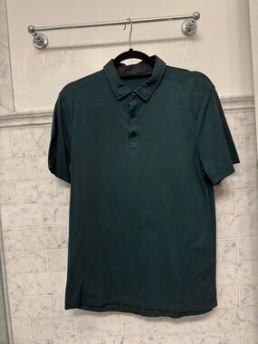 lululemon athletica Men's Deep Teal Polo